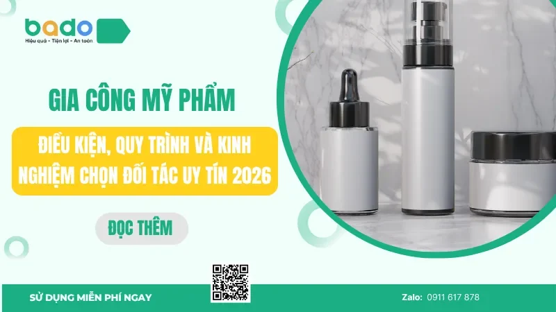 Gia công mỹ phẩm: Điều kiện, quy trình và kinh nghiệm 